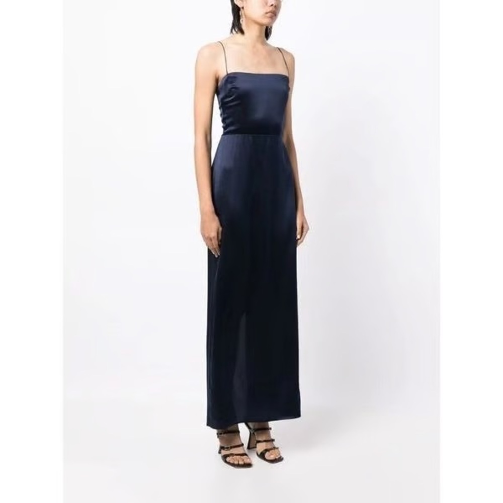REFORMATION FRANKIE SILK GOWN